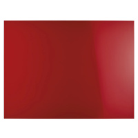magnetoplan Designová magnetická skleněná tabule, š x v 1200 x 900 mm, barva intenzivní červená