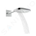 Hansgrohe 26468400 - Hlavová sprcha, 30 cm, 3 proudy, sprchové rameno 39 cm, bílá/chrom