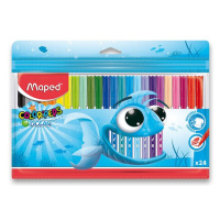 Dětské fixy MAPED Color'Peps Ocean - 24 barev