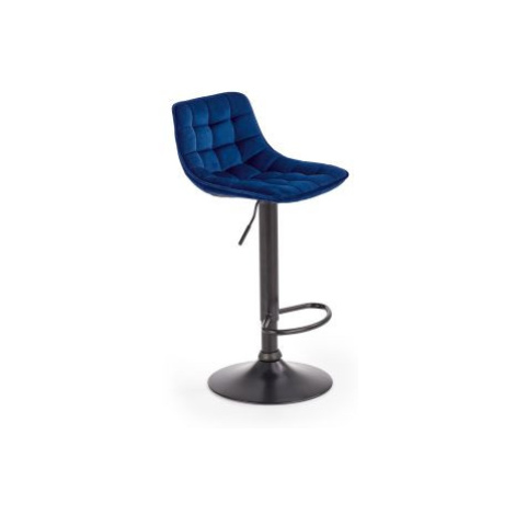 Barová židle H95 tmavě modrá