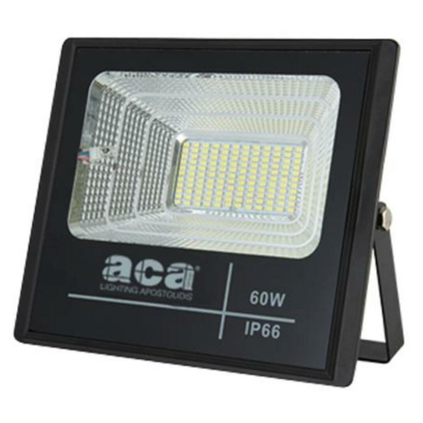 ACA Lighting solární SMD LED reflektor 60W 6000K IP66 120d Ra70 SV6060