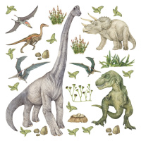 Samolepicí dekorace Dino, 30 x 30 cm