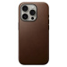 Nomad Modern Leather Case, brown - iPhone 15 Pro (NM01614685) Hnědá