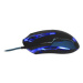 Myš drátová USB, E-blue Auroza, černá, optická, 3500DPI