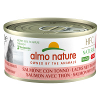 Almo Nature HFC Natural Made in Italy 6 x 70 g - losos a tuňák