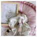 Cotton &amp; Sweets Saténově bavlněné hnízdo pro miminka sytě růžová