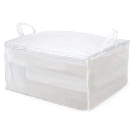 Textilní úložný box na přikrývku Compactor MILKY 70 x 50 x 30 cm