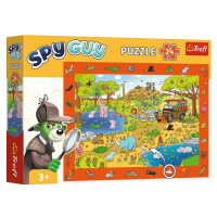 Trefl Puzzle s hledáním obrázků Spy Guy: Safari 24 dílků