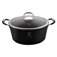 BERLINGERHAUS Kastrol s poklicí s titanovým povrchem 24 cm Black Professional Line BH-6123