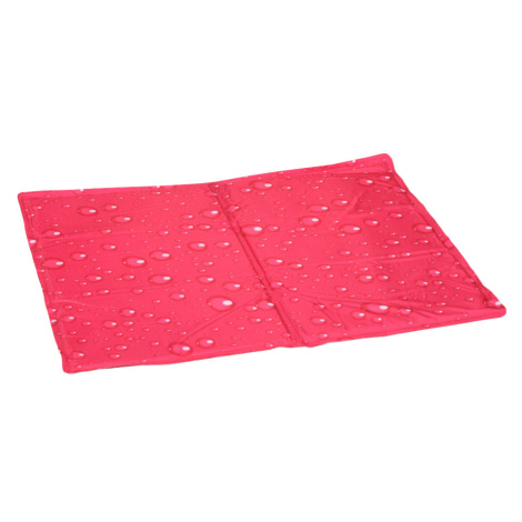 Flamingo chladicí podložka Fresk Drop, fuchsiová - velikost M: D 70 × Š 50 cm