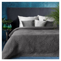 Moderní přehoz na postel v šedé barvě Šířka: 220 cm | Délka: 240 cm