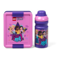 LEGO Friends Girls Rock svačinový set (láhev a box) - fialov