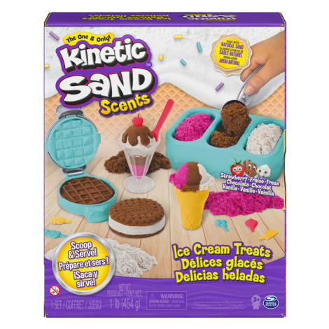SPIN - Kinetic Sand Voňavé Kopečkové Zmrzliny