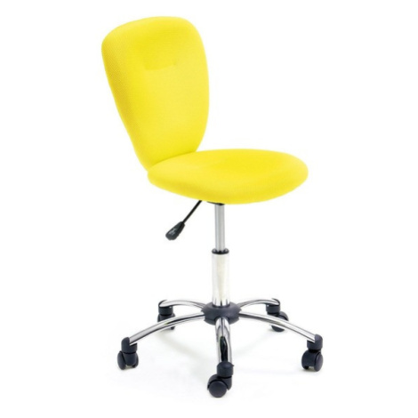 Žluté dětské židle