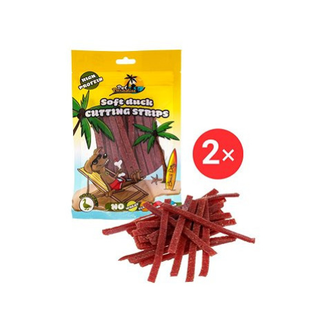 Pet Paradise Měkké kachní proužky 2 × 75 g