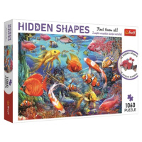 Trefl Puzzle Hidden Shapes - Podmořský život / 1060 dílků