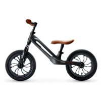 QPLAY Odrážedlo Racer air (Titanium) Black/ Brown, věk 3 - 6 let, do 30 kg