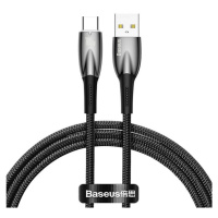 Kabel USB-C Baseus Glimmer, 100 W, 1 m (černý)