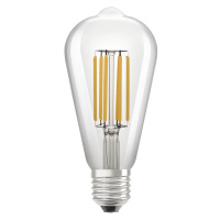 LED žárovka E27 ST64 4W = 60W 840lm 3000K Teplá 320° Filament LEDVANCE Ultra Efficient