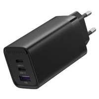 Vention 3-port GaN Charger (65W USB-C / 30W USB-C / 30W USB) Black