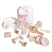 Dřevěný lázeňský set pro panenku Spa Retreat Set Tender Leaf Toys v textilní tašce s 11 doplňky