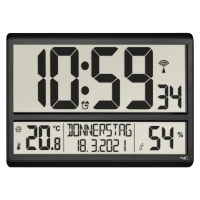 TFA Nástěnné hodiny s vnitřní teplotou a vlhkostí 60.4520.01