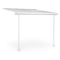 Blumfeldt Pantheon Solid Sky Amplio, pergola, přístřešek, 3x3m, polykarbonát, okap