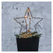 Černá vánoční světelná dekorace Foldy - Star Trading