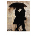 Umělecký tisk Loui Jover - Rain Lovers, Loui Jover, (60 x 80 cm)