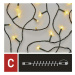 EMOS Standard LED spojovací vánoční řetěz, 5 m, venkovní i vnitřní, teplá bílá D1AW02
