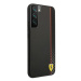 Ferrari FESAXHCS22MBK hard silikonové pouzdro Samsung Galaxy S22 PLUS 5G black On Track Carbon S