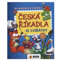 Česká říkadla se zvířátky - skládačková knížka Puzzle