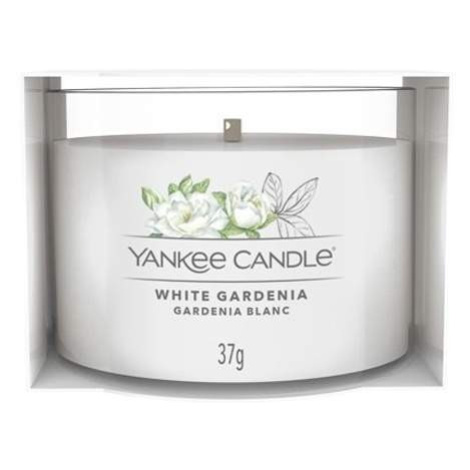 Votiv sklo YANKEE CANDLE 37g White Gardenia