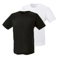 PARKSIDE® Pánské triko, 2 kusy (S (44/46), bílá/černá)