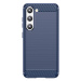 Carbon silikonové pouzdro na Samsung Galaxy S23 5G Blue