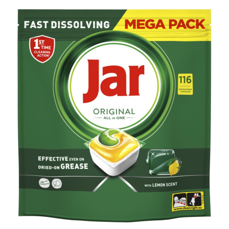 Jar Original Lemon kapsle do myčky 116 ks