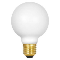 Teplá LED stmívatelná žárovka E27, 6 W Sphere – tala