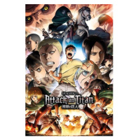 Plakát Attack On Titan Season 2 - Season 2 Collage Key Art (76)