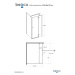 HOPA Obdélníkový sprchový kout PIXA BLACK Rozměr A 120 cm, Rozměr B 90 cm, Směr zavírání Pravé (