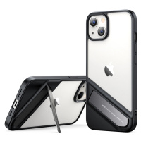 Ugreen Fusion Kickstand Case pevné pouzdro s gelovým rámečkem a stojánkem pro iPhone 13 černé (9