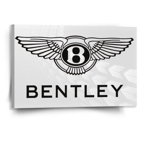 Sablio Obraz Bentley na bílé - 120x80 cm