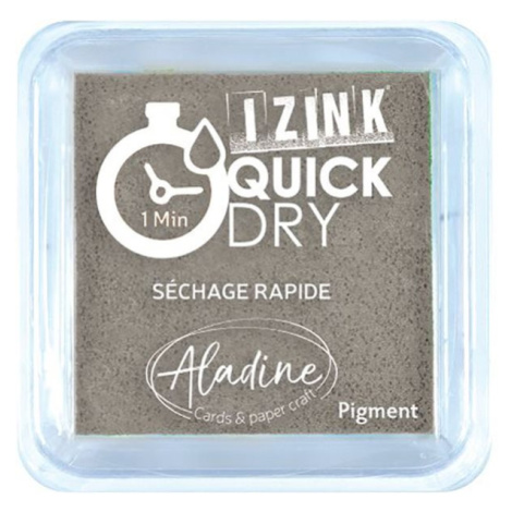 Razítkovací polštářek Izink Quick Dry, rychle schnoucí - šedá ALADINE