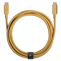 Native Union Belt Cable Pro 240W (USB-C–USB-C) 2,4m, kraft