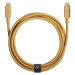 Native Union Belt Cable Pro USB-C 240W nabíjecí kabel, 2,4m, béžový