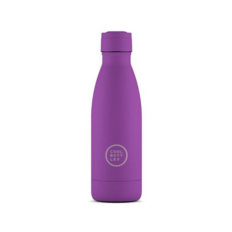 Cool Bottles nerezová termolahev Vivid Violet třívrstvá 350 ml