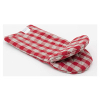 Lněná chňapka Red Gingham – Linen Tales