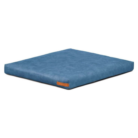 Modrá matrace pro psa z Eko kůže 50x60 cm SoftPET Eco M – Rexproduct