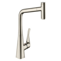 Dřezová baterie Hansgrohe Metris Select M71 s vytahovací sprškou vzhled nerezu 14884800