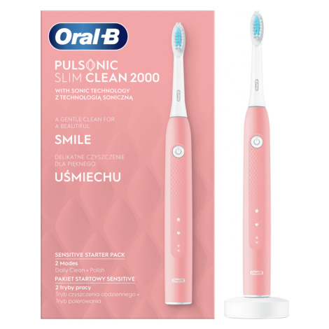 Oral-B Pulsonic Slim Clean 2000 Rose Quartz