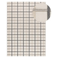Šedo-krémový koberec 133x190 cm Karisma – Universal